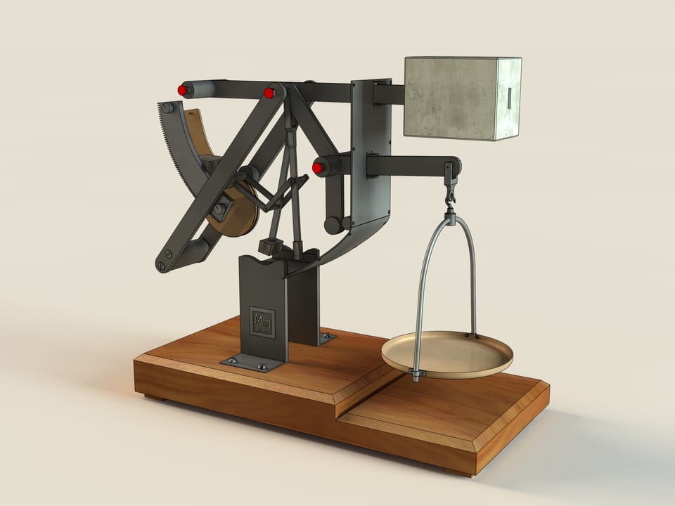 Mechanisms by P. L. Tchebyshev — Balance — Reconstruction