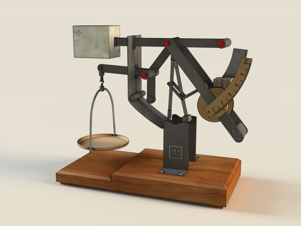 Mechanisms by P. L. Tchebyshev — Balance — Reconstruction